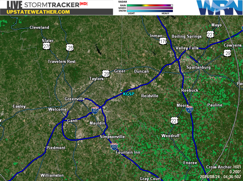 GRLevel3 radar from NWS station KGSP
